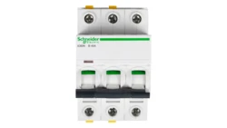 Wyłącznik nadprądowy 3P B 40A 6kA AC iC60N-B40-3 A9F03340