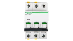 Wyłącznik nadprądowy 3P C 50A 6kA AC iC60N-C50-3 A9F04350