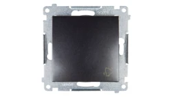 Simon 54 Przycisk /dzwonek/, szybkozłącza, antracyt DD1.01/48