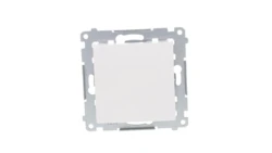 Simon 54 Przycisk pojedynczy, szybkozłącza, biały DPR1.01/11