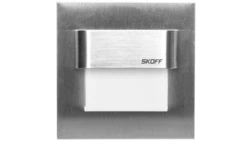 Oprawa przyschodowa TANGO LED Light 10 V DC 0,8 W IP 20 3000 K szlif Inox