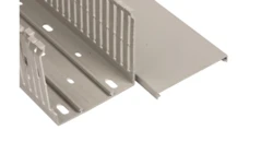 Korytko grzebieniowe 80x80x2000mm jasnoszare E124