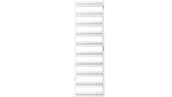 Oznaczniki WMB 1x 401-500 793-512 /5szt./