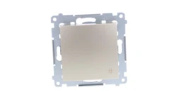 Simon 54 Łącznik krzyżowy, szybkozłącza, złoty mat DW7.01/44