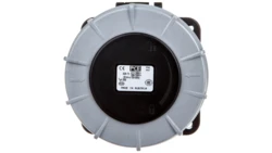 Gniazdo tablicowe 63A 5P 500V /100x100/ czarne IP67 POWER TWIST 335-7