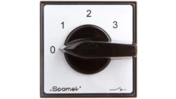 Łącznik krzywkowy 0-1-2-3 5P 16A do wbudowania ŁK15-3.84154\P03