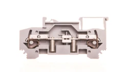 Złączka szynowa (rozłączalno-pomiarowa) 2-przewodowa 10mm2 szara 282-131 /25szt./