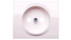 SISTENA LIFE Plakietka gniazda pojedynczego arctic 777026