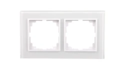 Sentia Ramka podwójna szklana biała 1472-62