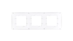 Unica Plus Ramka potrójna czarny pozioma MGU6.006.877