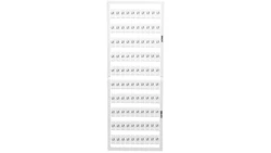 Ramka z oznacznikami 100x L1 209-574 /5szt./