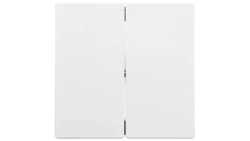 Merten System M Klawisz podwójny biały MTN432525
