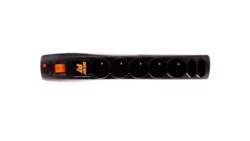 Przedłużacz przeciwprzepięciowy 7-gniazd ACAR P7 3m czarny