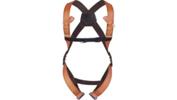 Szelki bezpieczeństwa 2 punkty zaczepowe 2 klamry regulujące pomarańczowe rozmiar L HAR12GT