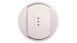 CELIANE Klawisz pojedynczy do łącznika podświetlany biały 068003