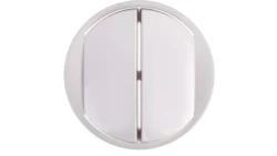 CELIANE Klawisz podwójny łącznika biały 068002