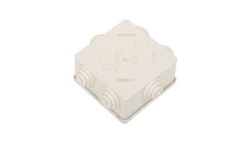 Puszka natynkowa 80x80x40mm tworzywo IP44 szara OL20003