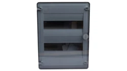 Rozdzielnica modułowa 2x12 natynkowa IP40 Golf (drzwi transparentne) VS212TD