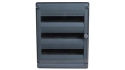 Rozdzielnica modułowa 3x18 natynkowa IP40 Golf (drzwi transparentne) VS318TD