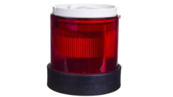 Moduł światła migającego czerwone 24V AC 24-48V DC XVBC4B4