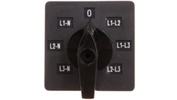 Przełącznik woltomierza 3xL-L i 3xL-N do wbudowania ŁK15-4.883P01