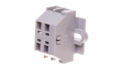 Złączka 2-przewodowa 1,5mm2 szara mocowanie srubowe 260-102 /100szt./