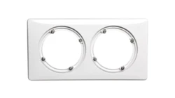 CELIANE Ramka biały podwójna IP44 069072