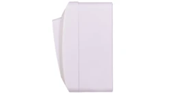 Hermes łącznik dzwonek mechanizm z pełną obudową biały IP44 przycisk 1x ŁNT-1D 0337-02