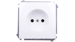 Simon Basic Gniazdo pojedyncze b/u 16A IP20 białe BMG1z.01/11