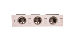 Gniazdo bezpiecznikowe na most szynowy 60mm 3P 25A DII DII-SO/25/3-R 107965