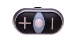 Napęd przycisku podwójny czarny (+/-) z samopowrotem M22S-DDL-S-X4/X5 218146