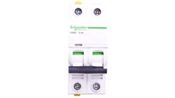 Wyłącznik nadprądowy 2P D 2A 10kA AC iC60H-D2-2 A9F08202
