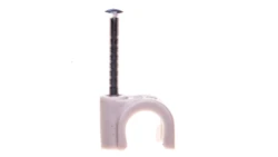 Uchwyt do kabli ISO 8mm z gwoździem 2x25mm 2008 25 LGR 2227614 /100szt./