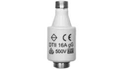 Wkładka bezpiecznikowa BiWtz 16A DTII gG 500V LE2716