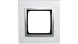Simon 54 Nature Ramka pojedyncza metal INOX KLASYCZNY DRN1/77