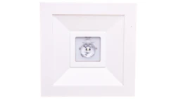 Oprawa awaryjna LED 1W 3h LOVATO N ECO LED 1W (opt. otwarta) jednozadaniowa biała LVNO/1W/E/3/SE/X/WH