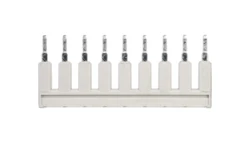 Mostek grzebieniowy 9-torowy 25A jasnoszary 2002-409 TOPJOBS