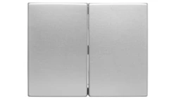 K.5 Klawisze do łącznika 2 klawiszowego aluminium 14357003