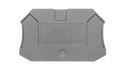 Ściana końcowa 2,2x65,4x47,5mm szara D-UT 2,5/4-QUATTRO 3047170