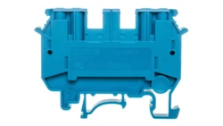 Złączka szynowa 4-przewodowa 2,5mm2 niebieska UDK 4 BU 2775090 /50szt./