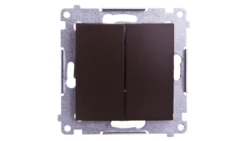 Simon 54 Łącznik świecznikowy brąz mat 16AX DW5A.01/46