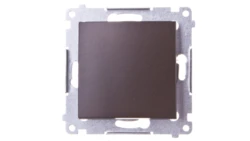 Simon 54 Łącznik pojedynczy moduł 16AX 250V zaciski śrubowe brąz mat DW1A.01/46