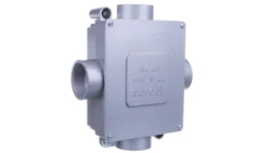 Puszka odgałęźna metalowa 5-torowa 16mm2 4 wejscia IP55 068-VI