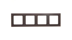 Berker Q.3 Ramka poczwórna uniwersalna antracyt/ aksamit 10146096