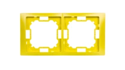 Simon Basic Neos Ramka podwójna limonkowy BMRC2/036
