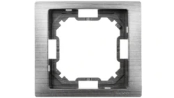 Simon Basic Neos Ramka pojedyncza tytanowy BMRC1/052