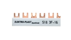 Szyna łączeniowa 3P 80A 16mm2 widełkowa (18mod.) 3F S18 3F-10 45.318