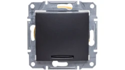 SEDNA Łącznik krzyżowy 10AX z podświetleniem LED grafitowy IP20 SDN0501170
