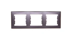 SEDNA Ramka potrójna pozioma grafitowa SDN5800570