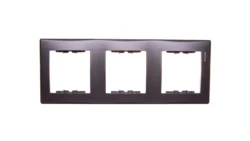 SEDNA Ramka potrójna pionowa grafitowa SDN5801370